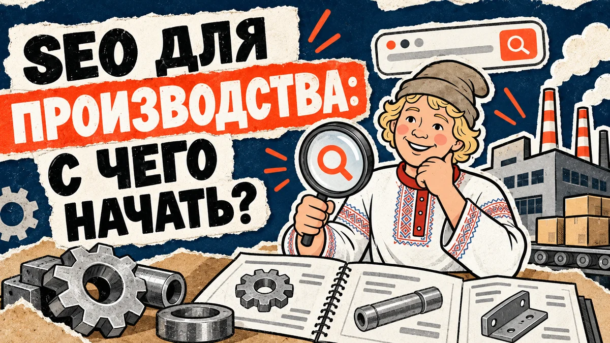 SEO для производственной компании: каталог, задачи и заявки — обложка статьи ЕмеляСам