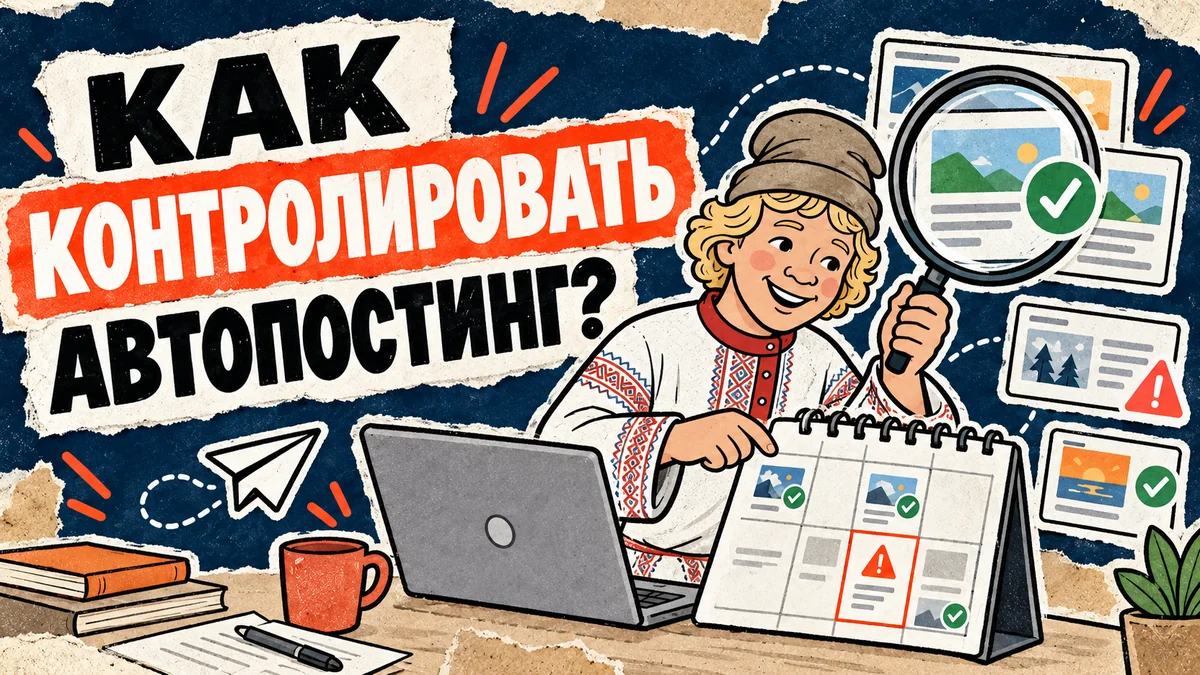 Как контролировать автопостинг: согласования, ошибки и права доступа — обложка статьи ЕмеляСам