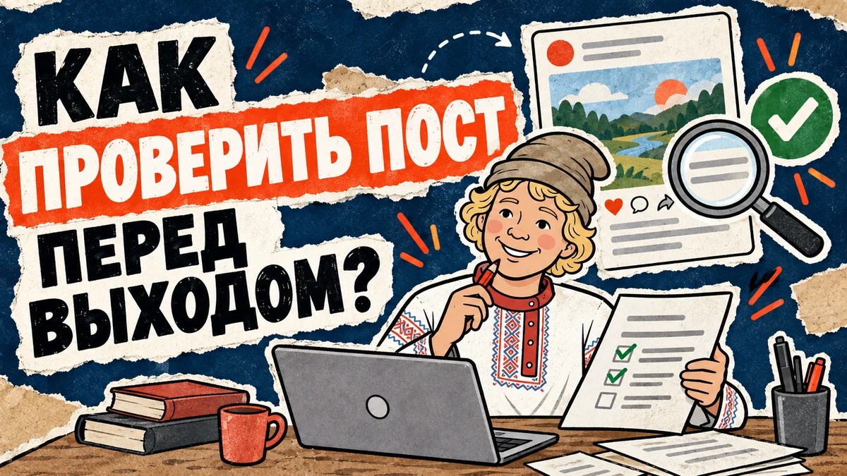 Публикация в соцсетях компании: как провести проверку перед выходом — обложка статьи ЕмеляСам