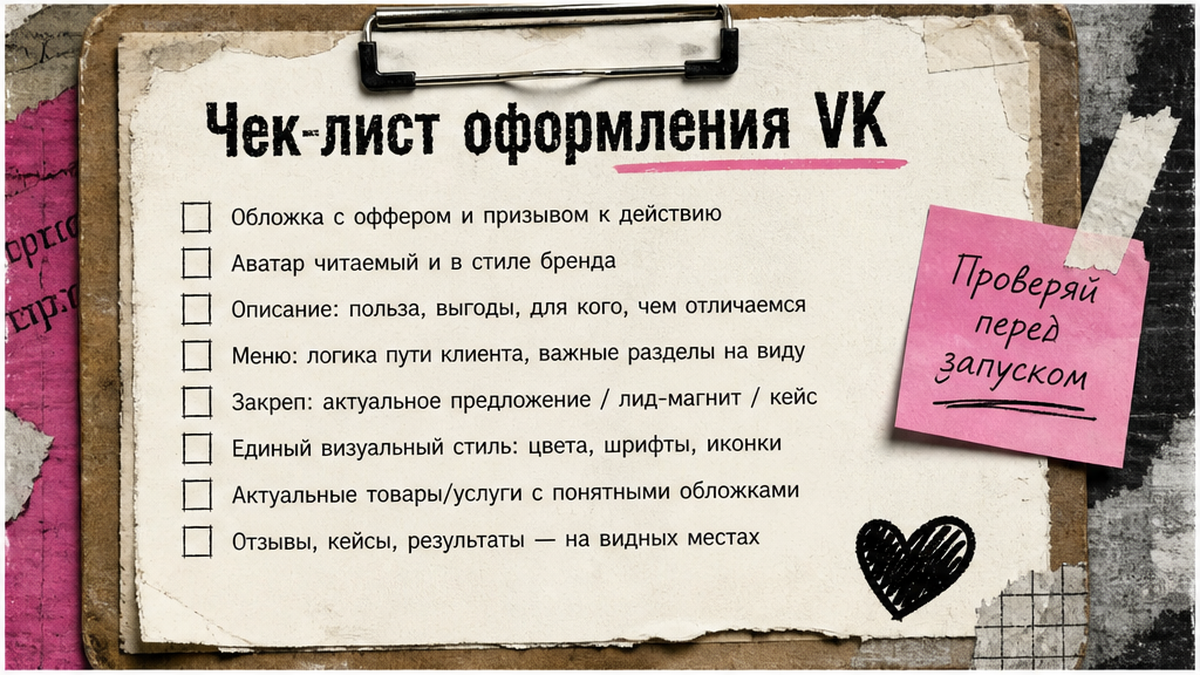 Иллюстрация: Шаг 2. Соберите аватар, название и продающее описание